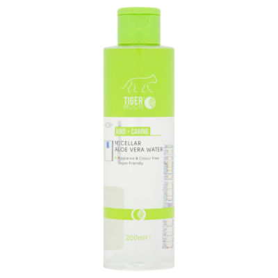 Tiger Moon Micellar Aloe Vera Water 200ml, imported from the UK