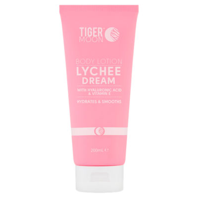 Tiger Moon body lotion Lychee Dream 200ml, UK version