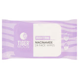 Tiger Moon niacinamide face wipes 24 count brightening, UK version