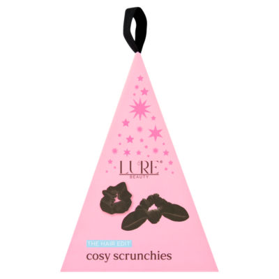 Lure Beauty Cosy Scrunchies hair set (British brand)