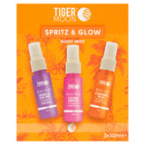 Tiger Moon Spritz & Glow body mists 3x30ml - British product