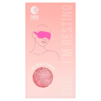 Tiger Moon gel bead eye mask for cooling relief - British product