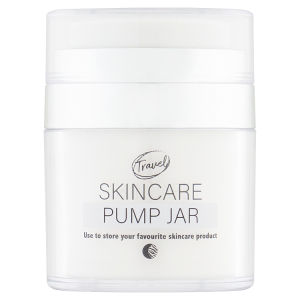 Tiger Moon travel skincare pump jar, UK version