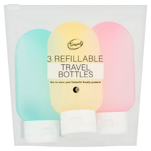 Tiger Moon refillable travel bottles set of 3 (British brand)