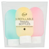 Tiger Moon refillable travel bottles set of 3 (British brand)