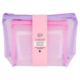 Tiger Moon travel mesh wash bags 3 pack - British product