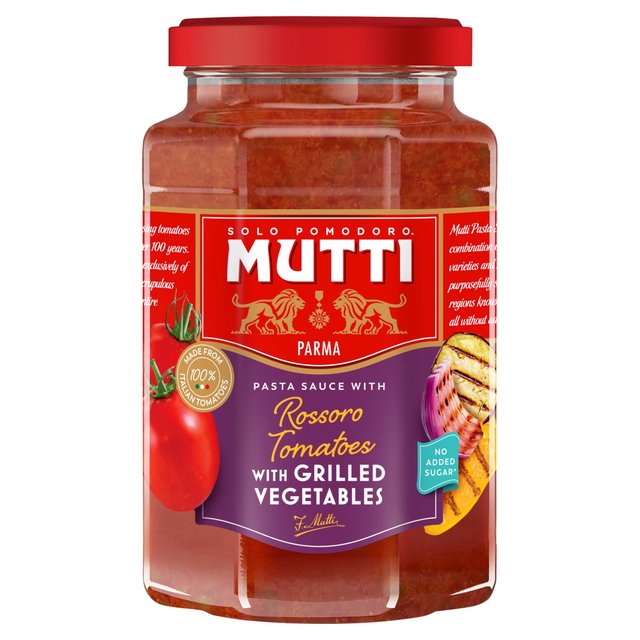 Mutti Tomato & Vegetable Pasta Sauce   400g