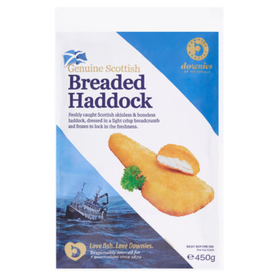 Downies paniertes Schellfischfilet 450g