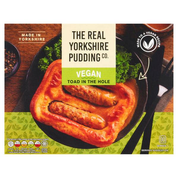 The Real Yorkshire Pudding Co. Vegan Toad in the Hole