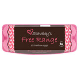 Staveley free range medium eggs 12 pack (British brand)