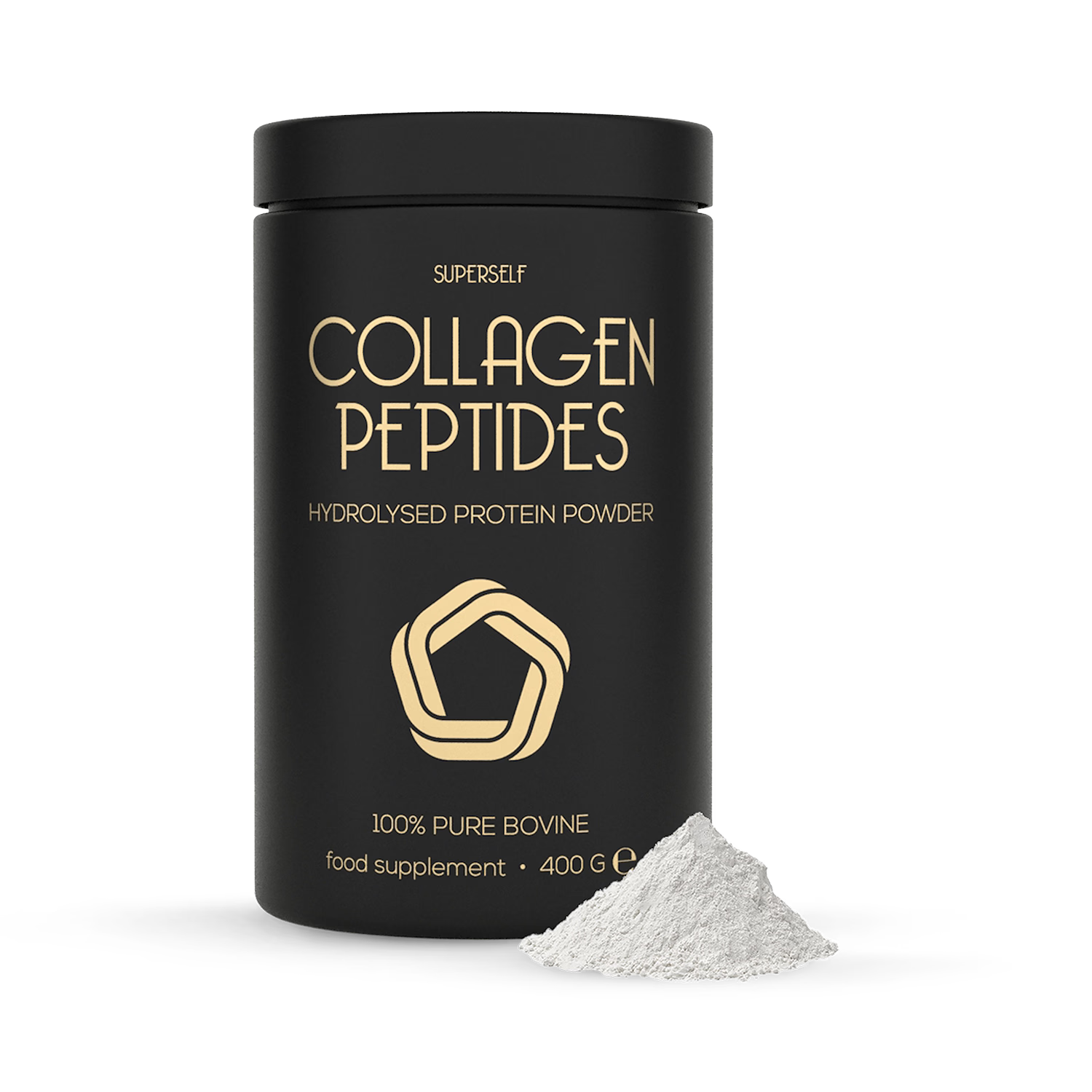 SuperSelf premium bovine collagen peptides powder 400g, imported from the UK