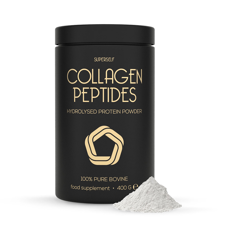 SuperSelf premium bovine collagen peptides powder 400g, imported from the UK