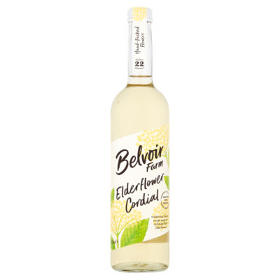 Belvoir Fruit Farms elderflower cordial 500ml - British product