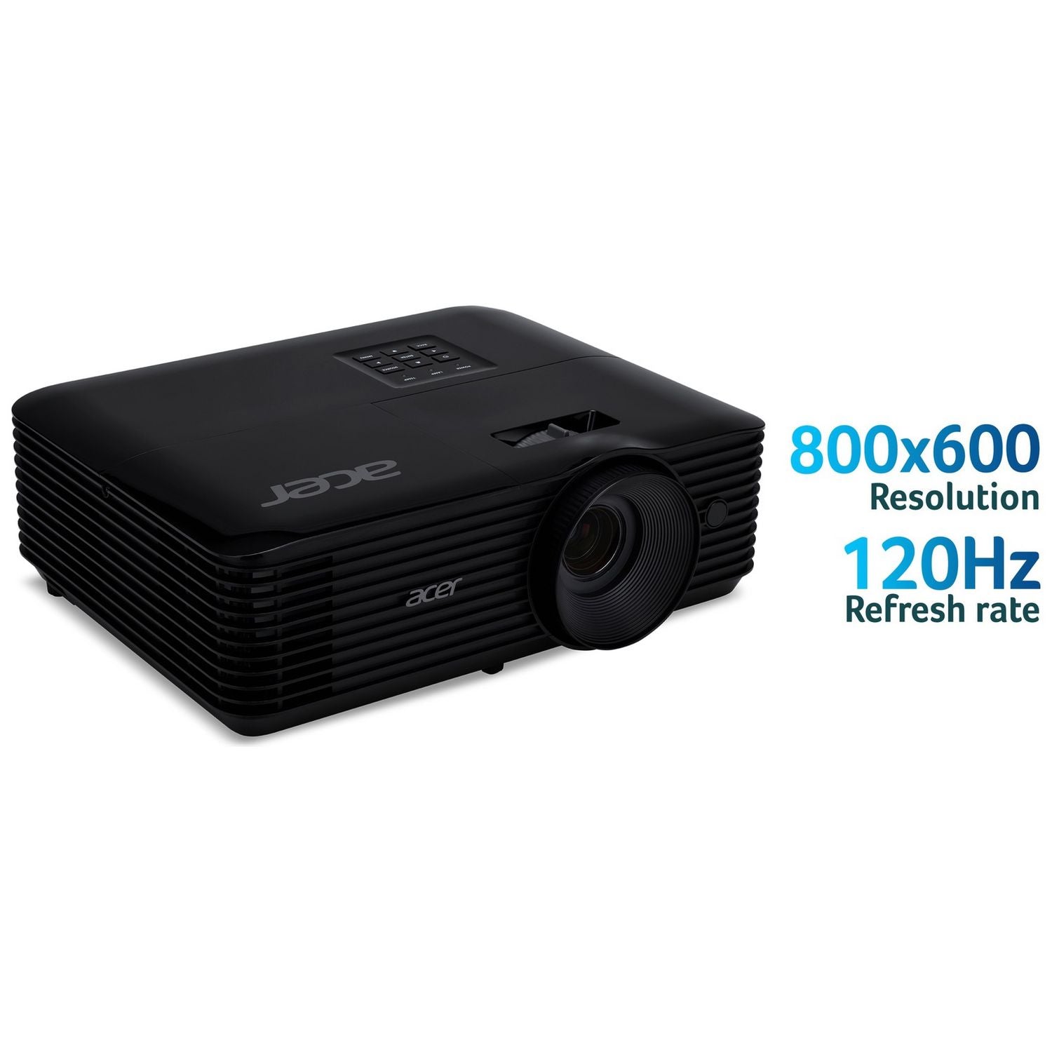 Acer X119H SVGA projector with 4800 lumens, imported from the UK