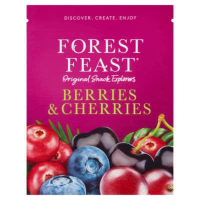 ASDA Forest Feast Berries & Cherries Dried Fruit Snack 170g- Buy online at McGrocer