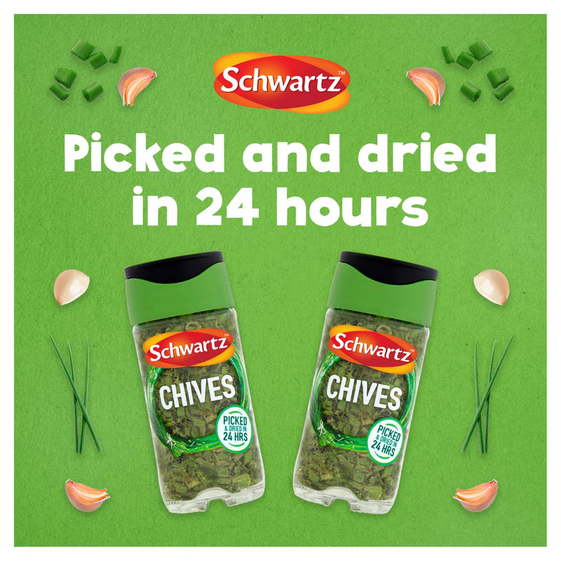 Schwartz dried chives 1g - British product