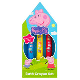 Peppa Pig bath crayon set (British brand)