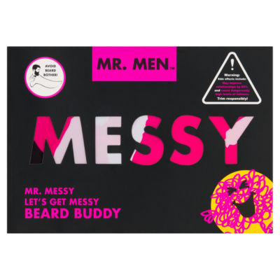 Mr. Men Messy Beard Buddy beard bib, UK version