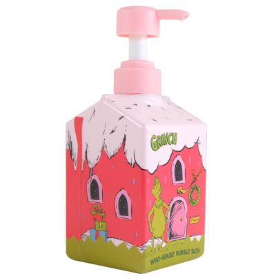 Dr. Seuss Grinch strawberry snowflake bubble bath 500ml, UK version