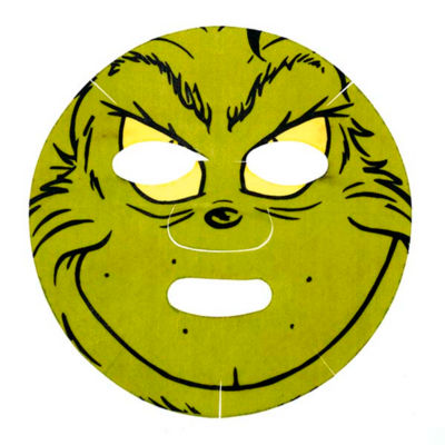 Grinch sheet mask with aloe vera 20ml (British brand)