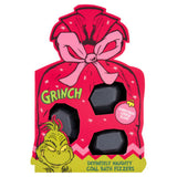 Grinch coal bath fizzers 3 x 100g, imported from the UK