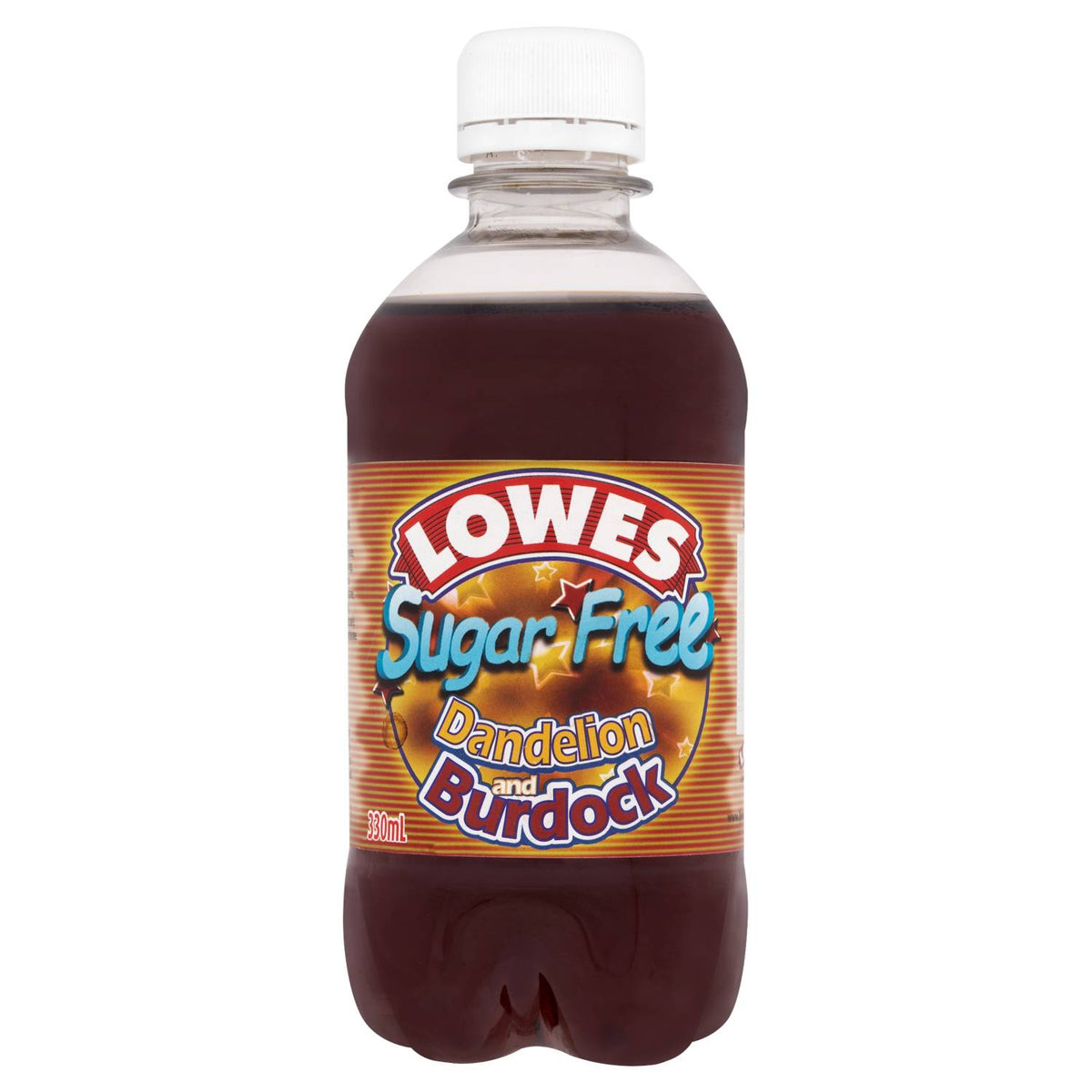 Lowes Sugar Free Dandelion and Burdock drink - British product
