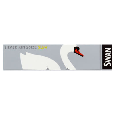 Swan Argent Kingsize Slim Papiers gommé Ultra fins