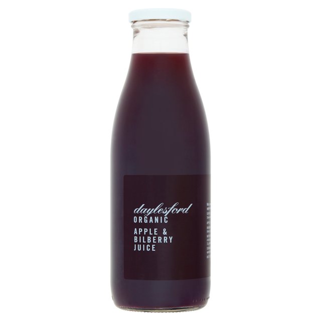 Daylesford Organic Apple & Bilberry Juice   750ml GOODS M&S   