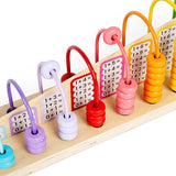 Bigjigs Toys Wooden Rainbow Counting Abacus GOODS Superdrug   