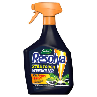 Resolva Xtra Tough weedkiller 1L bottle (British brand)