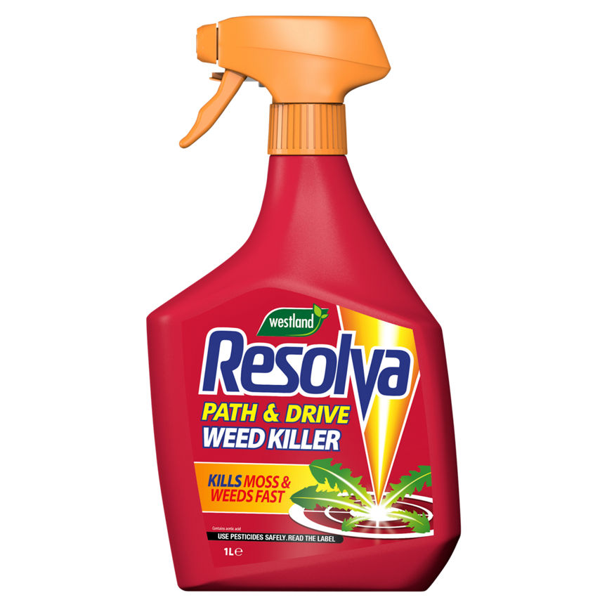 Westland Garden Health Resolva Path & Drive 2 in 1 Weedkiller 1L