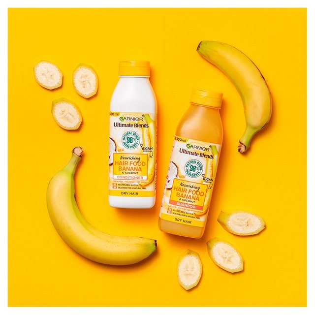 Garnier Ultimate Blends Nourishing Hair Food Banana Shampoo For Dry Hair