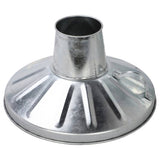 Galvanised metal incinerator 15L for garden waste - British product