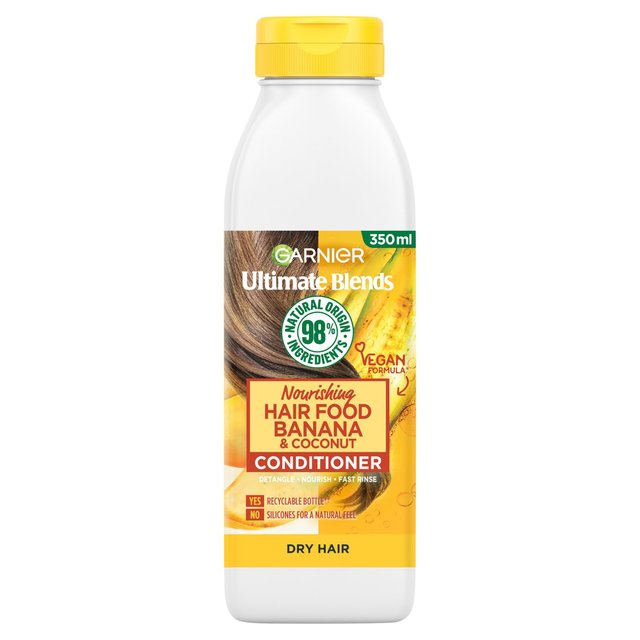 Garnier Ultimate Blends Nourishing Hair Food Banana Conditioner Dry Hair   350ml GOODS M&S   