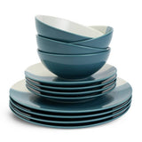 Habitat dipped stoneware dinner set 12 piece, UK version