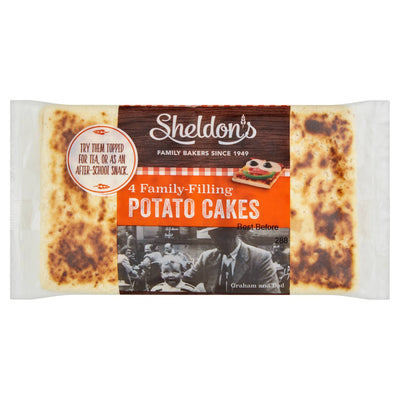 ASDA Sheldon's Family-filling Potato Cakes 4 Pack- Buy online at McGrocer