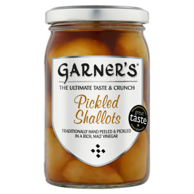 ASDA Garner's Pickled Shallots Spiced Malt Vinegar 300g- Buy online at McGrocer