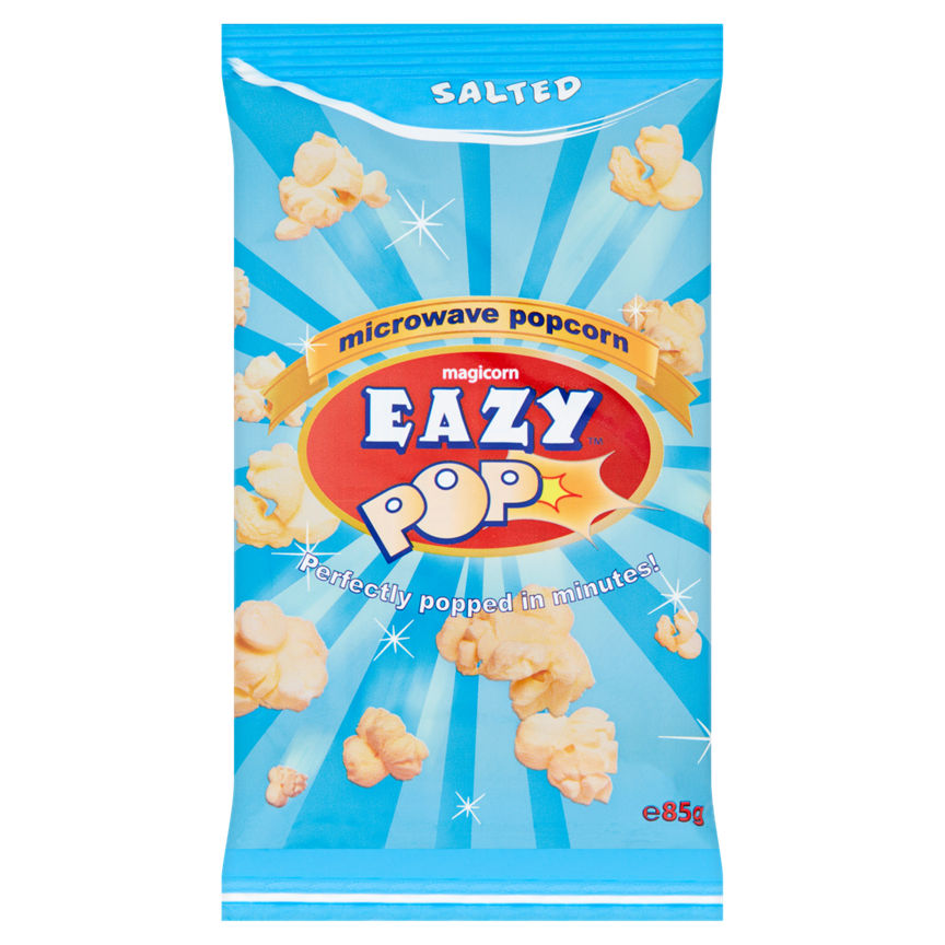 Eazy Pop Magicorn Salted Microwave Popcorn GOODS ASDA   