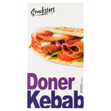 Snacksters frozen doner kebab 172g - British product
