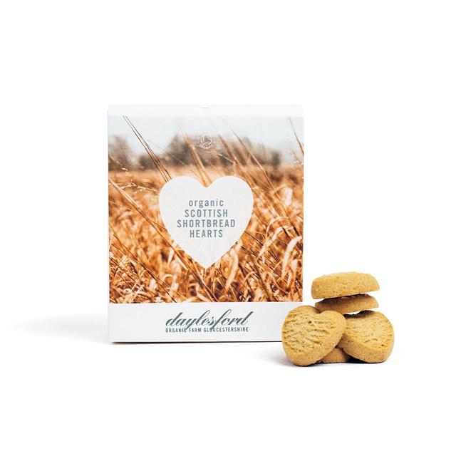 Daylesford Organic Scottish Mini Shortbread Hearts   125g GOODS M&S   