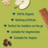 Organix Carrot Cake Soft Oaty Bars 12+ Months 6 x 23g (138g)