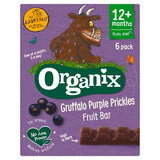 Organix fruit bar Gruffalo Purple Prickles blackcurrant multipack 102g - British product