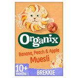 Organix organic baby muesli with banana peach and apple 200g (British brand)