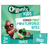 Organix Choco Mint Mini Flapjack Bites, importiert aus Großbritannien