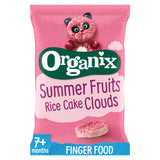 Organix baby snacks Summer Fruits Rice Cake Clouds 40g - British product