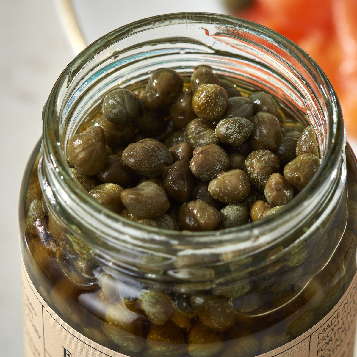 Lilliput extra fine capers 210g (British brand)