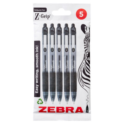 Zebra Z-Grip ballpoint pen, imported from the UK