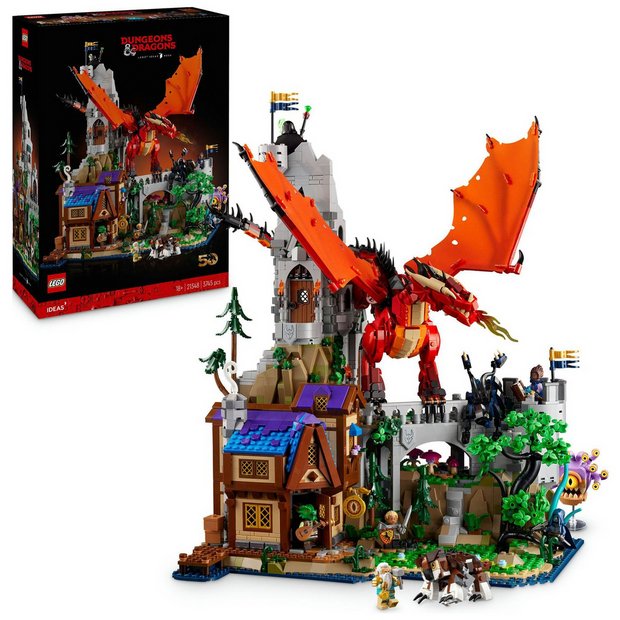 LEGO Red Dragon's Tale building set 3745 pieces (British brand)