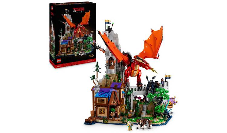 LEGO Ideas Dungeons & Dragons: Red Dragon's Tale Set 21348 GOODS Argos