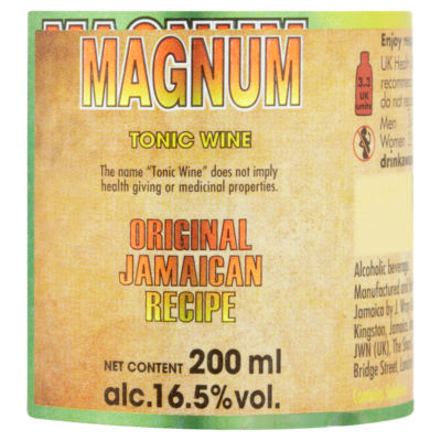 Magnum Tonic Wine 200ml, imported from the UK